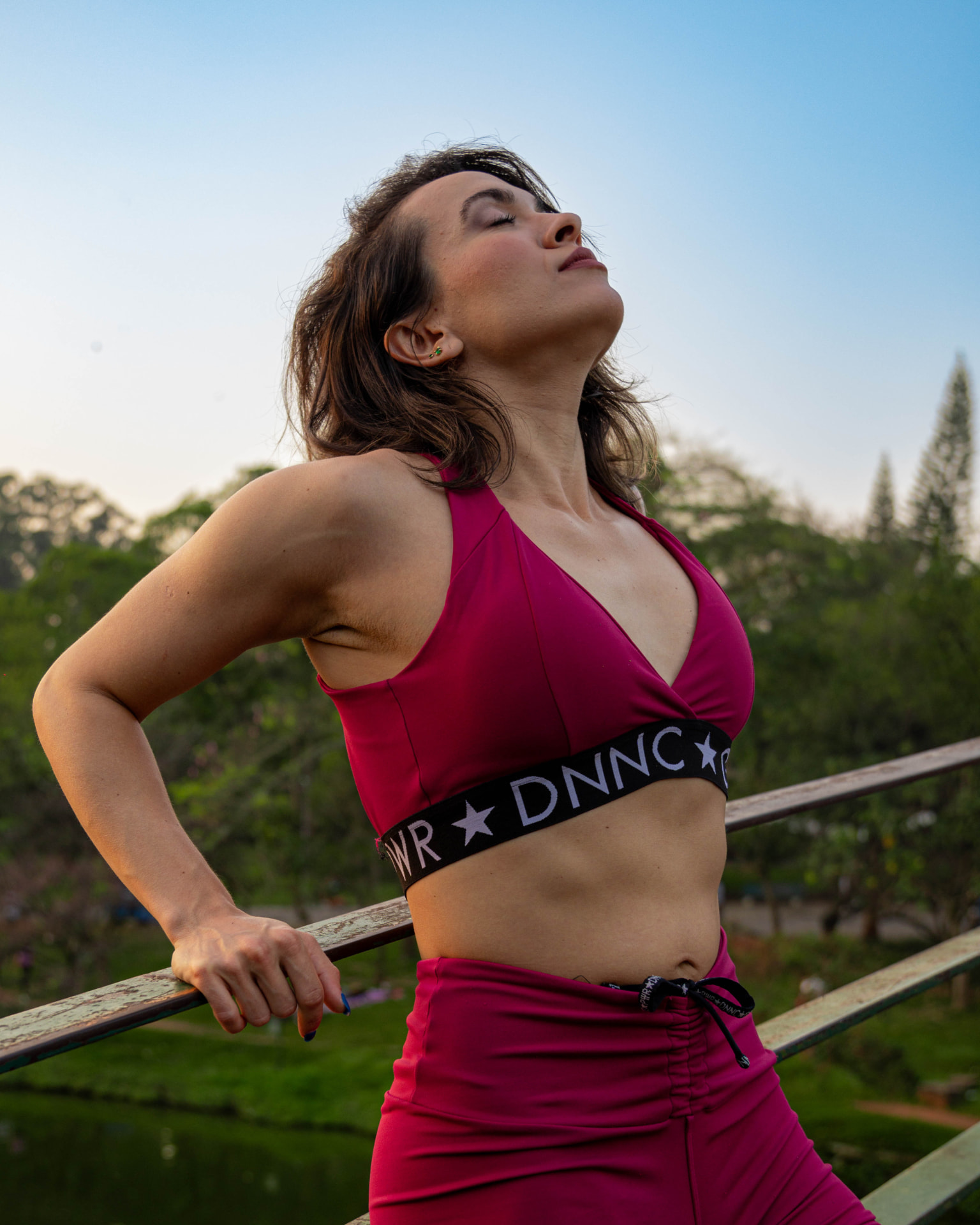 Debora Aguirre during a movement session